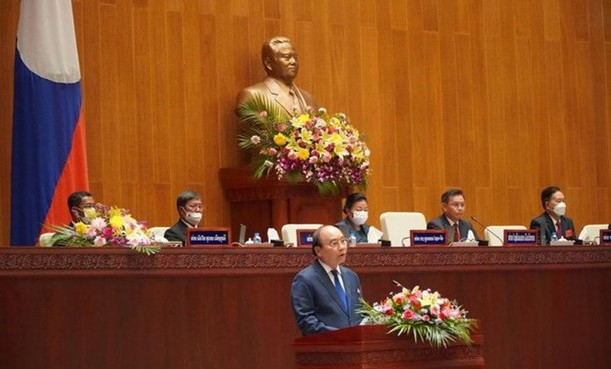 Vietnam concede gran importancia a nexos con Laos, según presidente Nguyen Xuan Phuc ảnh 3 Vietnam concede gran importancia a nexos con Laos, según presidente Nguyen Xuan Phuc ảnh 3