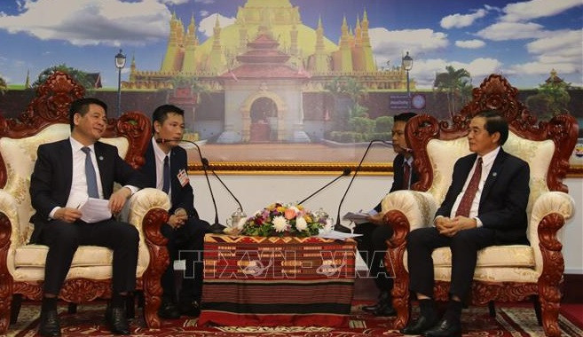 Fomentan Vietnam y Laos cooperación en comercio y asuntos judiciales ảnh 1 Fomentan Vietnam y Laos cooperación en comercio y asuntos judiciales ảnh 1