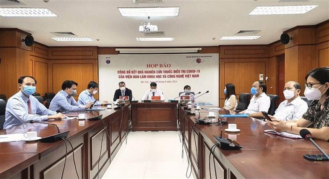 Medicamento candidato para tratamiento de COVID-19 de Vietnam muestra eficiencia ảnh 1 Medicamento candidato para tratamiento de COVID-19 de Vietnam muestra eficiencia ảnh 1