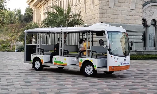 Vingroup prueba vehículos autónomos en ciudad de Nha Trang ảnh 1