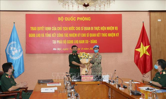 Vietnam envía otra oficial femenina a misiones de paz de la ONU ảnh 1