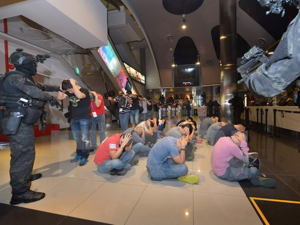 Singapur realiza la mayor maniobra antiterrorista ảnh 1 Singapur realiza la mayor maniobra antiterrorista ảnh 1