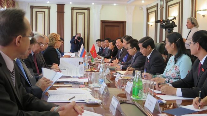 Dirigente parlamentaria realiza visita oficial a Rusia ảnh 1 Dirigente parlamentaria realiza visita oficial a Rusia ảnh 1