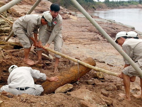 Promueven apoyo a víctimas de bombas en Vietnam ảnh 1 Promueven apoyo a víctimas de bombas en Vietnam ảnh 1