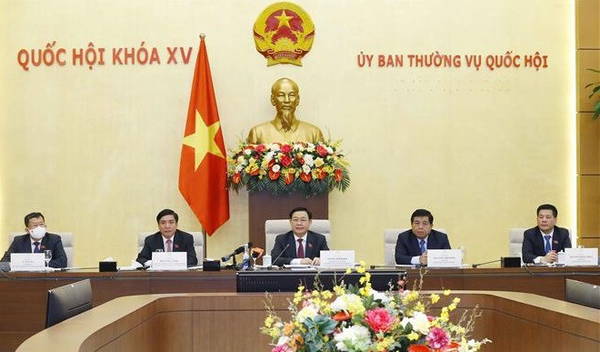 Presidente del Parlamento vietnamita se reúne con empresas estadounidenses ảnh 1