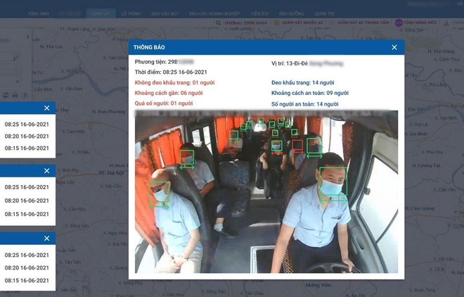 COVID-19: Aplican tecnología de inteligencia artificial en transporte público en Vietnam ảnh 1 COVID-19: Aplican tecnología de inteligencia artificial en transporte público en Vietnam ảnh 1