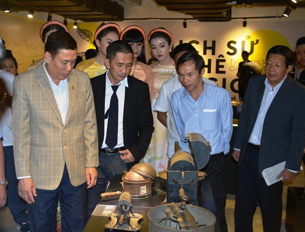 Exhibición en Vietnam cuenta la historia de la industria cafetera mundial ảnh 1  Exhibición en Vietnam cuenta la historia de la industria cafetera mundial ảnh 1