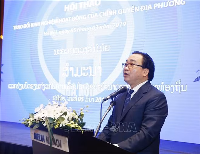 Comparte Gobierno de Hanoi con Laos experiencias en actividades administrativas ảnh 1