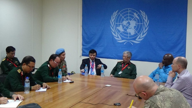 Misión de ONU en Sudán del Sur destaca capacidad de oficiales vietnamitas ảnh 1 Misión de ONU en Sudán del Sur destaca capacidad de oficiales vietnamitas ảnh 1