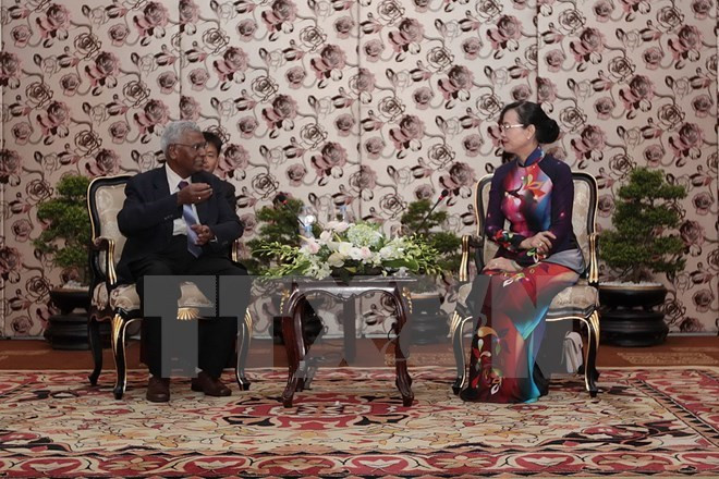 En visita a Vietnam delegación del Partido Comunista de India ảnh 1 En visita a Vietnam delegación del Partido Comunista de India ảnh 1