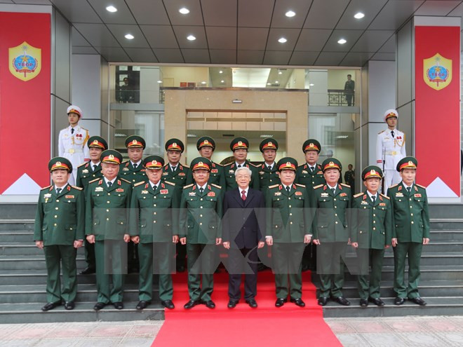 Líder partidista enfatiza papel especial de fuerza de Inteligencia de Defensa ảnh 1 Líder partidista enfatiza papel especial de fuerza de Inteligencia de Defensa ảnh 1