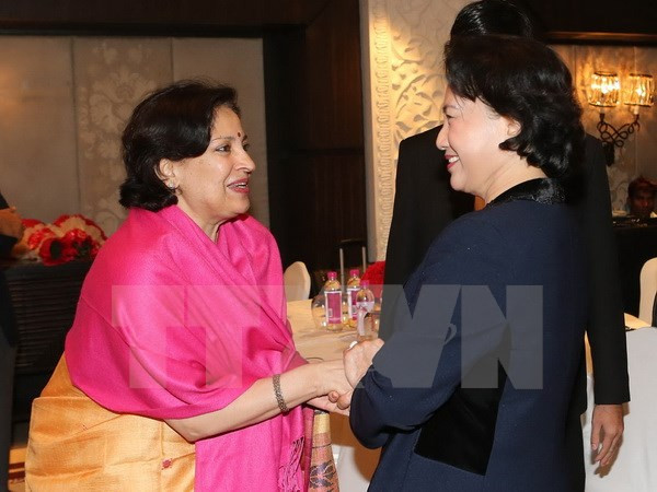 Continúan actividades en India de presidenta del Parlamento de Vietnam ảnh 1 Continúan actividades en India de presidenta del Parlamento de Vietnam ảnh 1