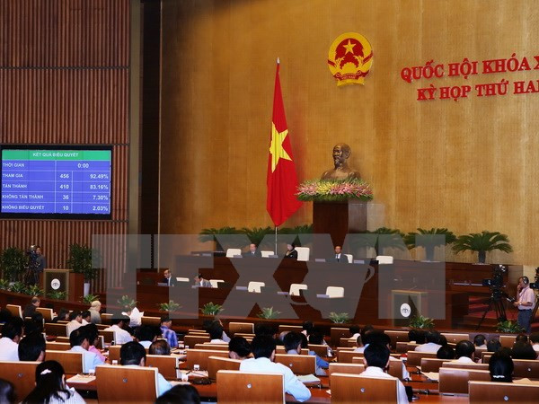 Anuncian tres leyes recién aprobadas por Asamblea Nacional de Vietnam ảnh 1 Anuncian tres leyes recién aprobadas por Asamblea Nacional de Vietnam ảnh 1