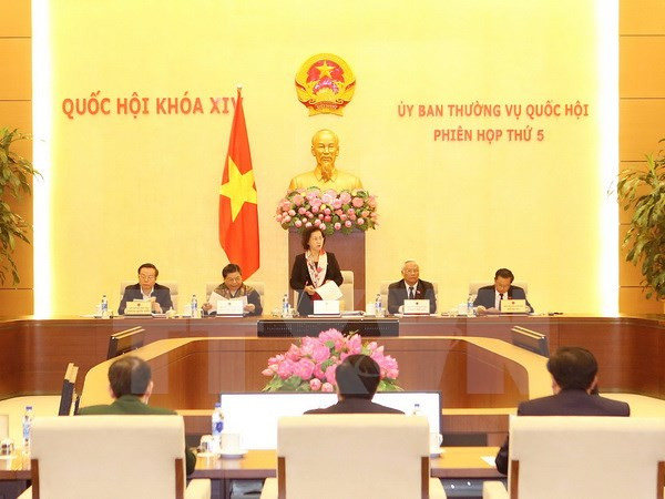 Inauguran quinta sesión del Comité Permanente del Parlamento vietnamita ảnh 1 Inauguran quinta sesión del Comité Permanente del Parlamento vietnamita ảnh 1