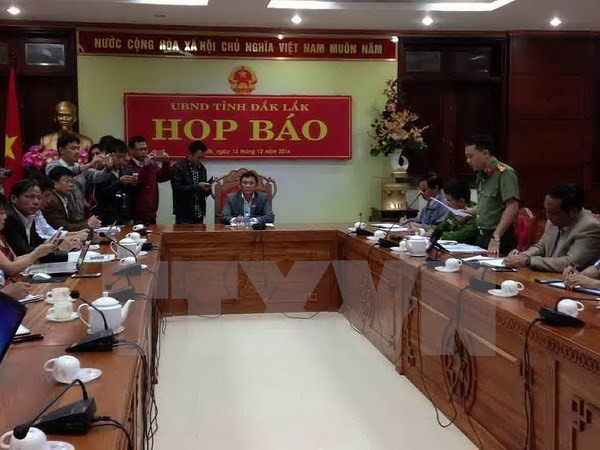 Ningún signo de terrorismo en la explosión en provincia vietnamita de Dak Lak ảnh 1 Ningún signo de terrorismo en la explosión en provincia vietnamita de Dak Lak ảnh 1