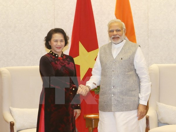 Visita de líder parlamentaria de Vietnam consolida base para relaciones con India ảnh 1 Visita de líder parlamentaria de Vietnam consolida base para relaciones con India ảnh 1