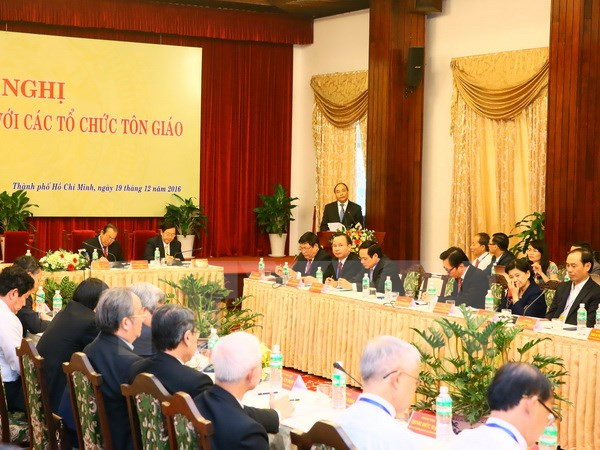 Premier de Vietnam dialoga con dignatarios religiosos ảnh 1
