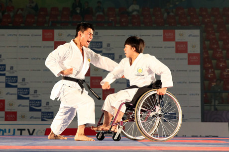 Campeón mundial Koji Arimoto compite en torneo de Karate Shoto Asia-Japón ảnh 1 Campeón mundial Koji Arimoto compite en torneo de Karate Shoto Asia-Japón ảnh 1
