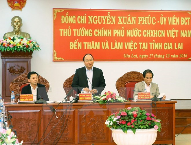 Premier pide a provincia de Gia Lai ofrecer incentivos para inversores ảnh 1 Premier pide a provincia de Gia Lai ofrecer incentivos para inversores ảnh 1