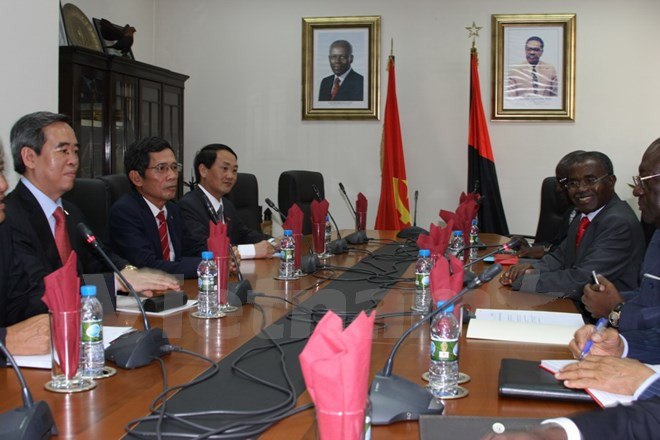 Encaminan Vietnam y Angola hacia robustecimiento de relaciones bilaterales ảnh 1 Encaminan Vietnam y Angola hacia robustecimiento de relaciones bilaterales ảnh 1