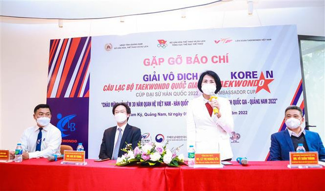 Torneo de taekwondo conmemora relaciones Vietnam-Corea del Sur ảnh 2 Torneo de taekwondo conmemora relaciones Vietnam-Corea del Sur ảnh 2