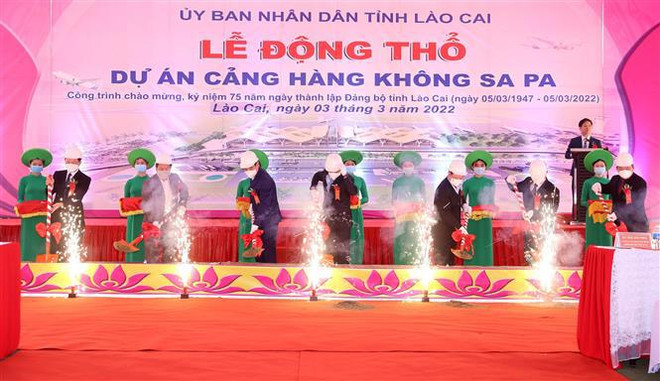 Comienzan construcción de aeropuerto de Sapa en provincia de Lao Cai ảnh 1 Comienzan construcción de aeropuerto de Sapa en provincia de Lao Cai ảnh 1