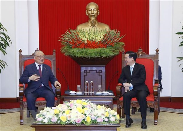 Dirigente vietnamita afirma el papel de Japón en la política exterior de su país ảnh 1 Dirigente vietnamita afirma el papel de Japón en la política exterior de su país ảnh 1