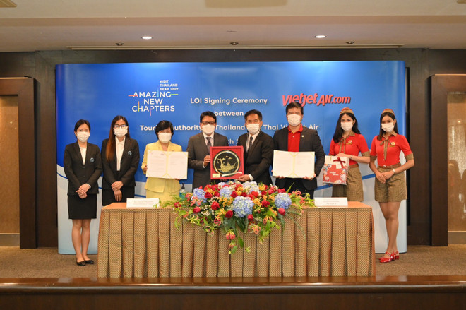 Vietjet y Tailandia se esfuerzan por impulsar recuperación del turismo ảnh 1 Vietjet y Tailandia se esfuerzan por impulsar recuperación del turismo ảnh 1