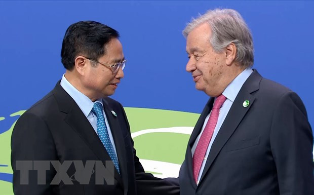 Premier vietnamita se reúne con dirigentes de la ONU y países europeos ảnh 1 Premier vietnamita se reúne con dirigentes de la ONU y países europeos ảnh 1