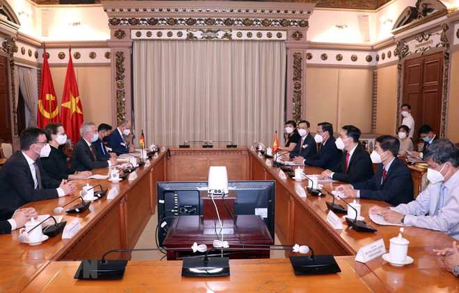 Ciudad Ho Chi Minh y Frankfurt promueven nexos de colaboración ảnh 1