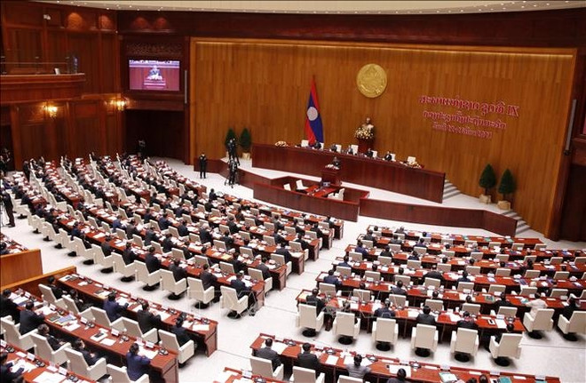 Inauguran segundo período de sesiones del Parlamento de Laos ảnh 1 Inauguran segundo período de sesiones del Parlamento de Laos ảnh 1