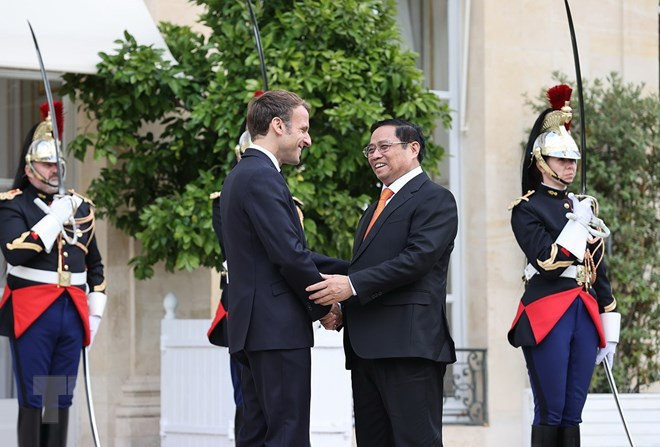 Vietnam y Francia decididos a profundizar relaciones estratégicas ảnh 3 Vietnam y Francia decididos a profundizar relaciones estratégicas ảnh 3