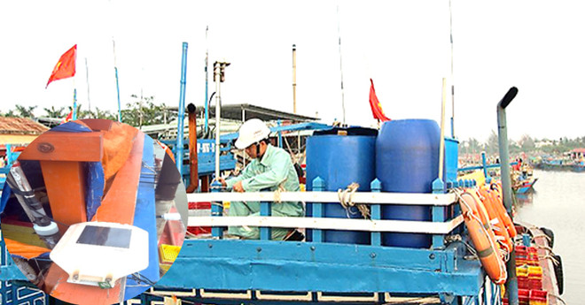 Equipan con dispositivos de monitoreo a la mayoría de pesqueros en provincia vietnamita ảnh 1 Equipan con dispositivos de monitoreo a la mayoría de pesqueros en provincia vietnamita ảnh 1