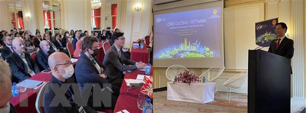 Efectúan Foro "Conectando el futuro para un Vietnam global" en Francia ảnh 1 Efectúan Foro "Conectando el futuro para un Vietnam global" en Francia ảnh 1