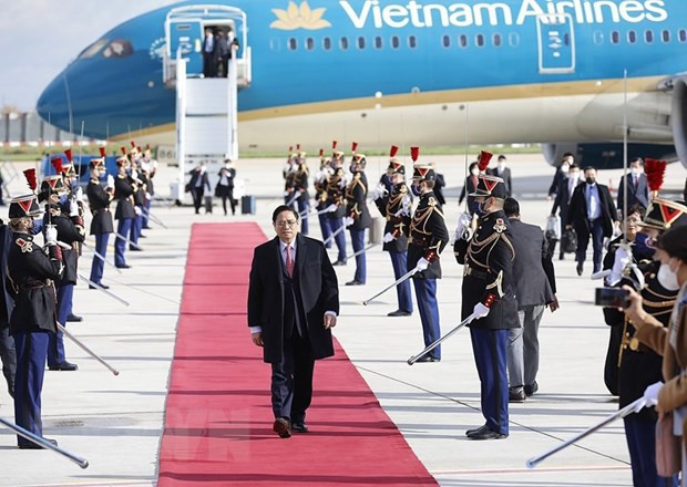 Destacan éxito de la participación en COP26 y visitas al Reino Unido y Francia del premier de Vietnam ảnh 2 Destacan éxito de la participación en COP26 y visitas al Reino Unido y Francia del premier de Vietnam ảnh 2