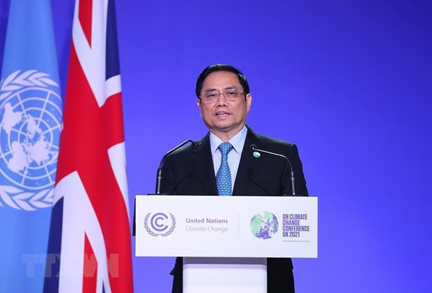 Destacan éxito de la participación en COP26 y visitas al Reino Unido y Francia del premier de Vietnam ảnh 1 Destacan éxito de la participación en COP26 y visitas al Reino Unido y Francia del premier de Vietnam ảnh 1