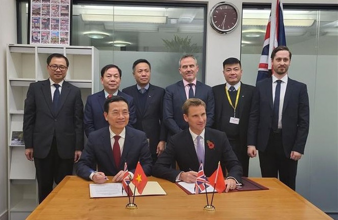 Vietnam y Reino Unido intensifican cooperación en economía y transformación digitales ảnh 2 Vietnam y Reino Unido intensifican cooperación en economía y transformación digitales ảnh 2