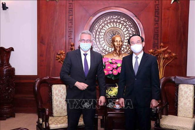 Ciudad Ho Chi Minh aspira a cooperar con Frankfurt en desarrollo urbano ảnh 1 Ciudad Ho Chi Minh aspira a cooperar con Frankfurt en desarrollo urbano ảnh 1