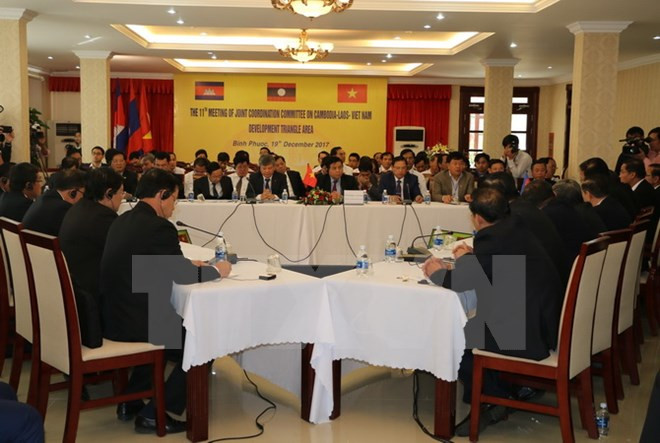 Concluye reunión del Triángulo de desarrollo CLV ảnh 1 Concluye reunión del Triángulo de desarrollo CLV ảnh 1