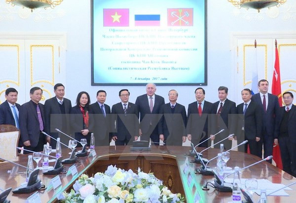 Vietnam promete condiciones favorables para la cooperación con San Petersburgo ảnh 1 Vietnam promete condiciones favorables para la cooperación con San Petersburgo ảnh 1