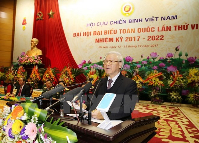 Inauguran congreso de Asociación de Veteranos de Guerra de Vietnam ảnh 1 Inauguran congreso de Asociación de Veteranos de Guerra de Vietnam ảnh 1