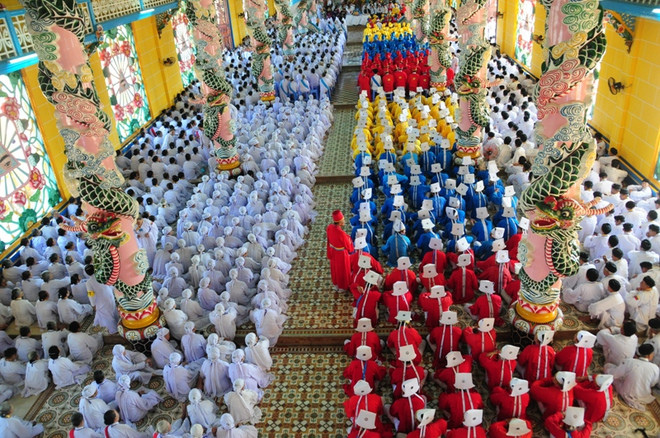 Iglesia de Cao Dai Tay Ninh celebra congreso para tenencia 2017-2022 ảnh 1 Iglesia de Cao Dai Tay Ninh celebra congreso para tenencia 2017-2022 ảnh 1