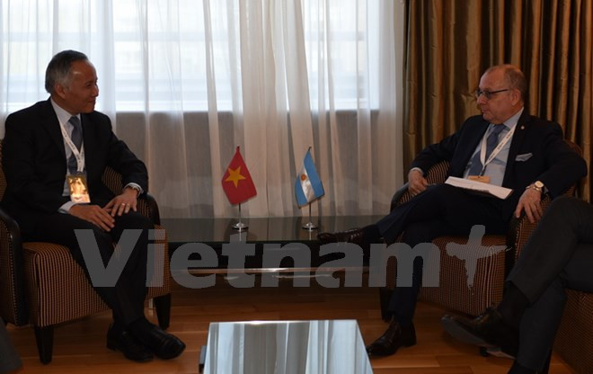 Vietnam y Argentina acuerdan promover intercambio comercial ảnh 1 Vietnam y Argentina acuerdan promover intercambio comercial ảnh 1
