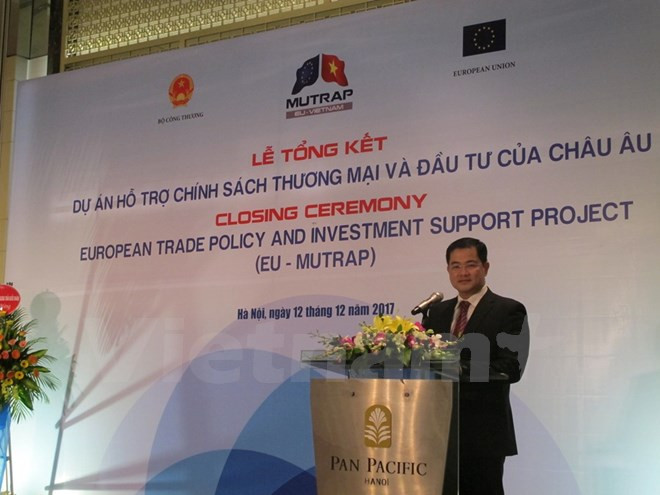 Proyecto EU-MUTRAP facilita proceso de integración comercial de Vietnam ảnh 1 Proyecto EU-MUTRAP facilita proceso de integración comercial de Vietnam ảnh 1