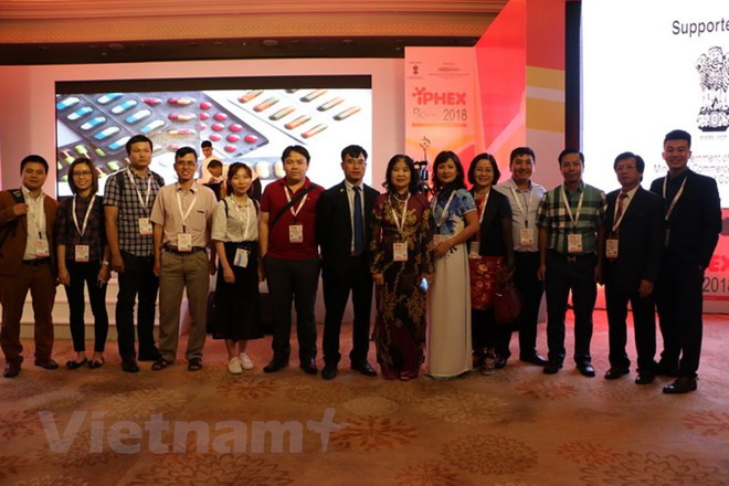Vietnam asiste a exposición farmacéutica y sanitaria en India ảnh 1 Vietnam asiste a exposición farmacéutica y sanitaria en India ảnh 1
