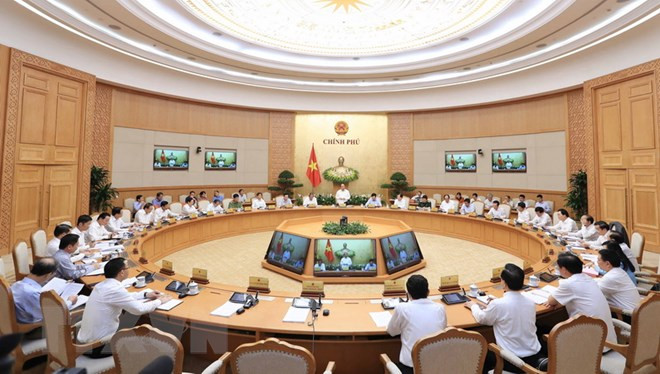 Gobierno vietnamita revisa situación socioeconómica en primeros cuatro meses ảnh 1 Gobierno vietnamita revisa situación socioeconómica en primeros cuatro meses ảnh 1