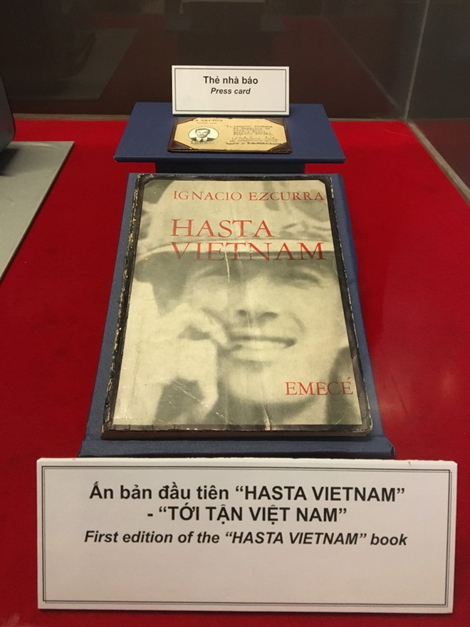 Donan al museo vietnamita recuerdos del periodista argentino Ignacio Ezcurra ảnh 1 Donan al museo vietnamita recuerdos del periodista argentino Ignacio Ezcurra ảnh 1