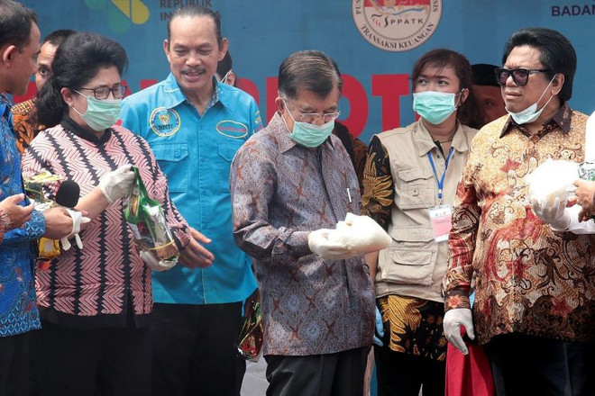 Indonesia destruye más de dos toneladas de metanfetamina de cristal ảnh 1 Indonesia destruye más de dos toneladas de metanfetamina de cristal ảnh 1