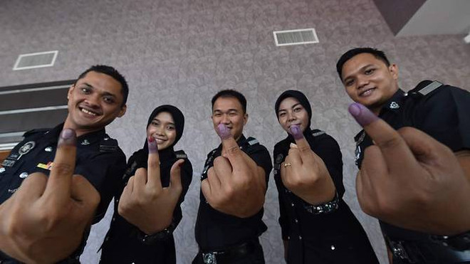 Comienza el voto anticipado para las elecciones generales en Malasia ảnh 1 Comienza el voto anticipado para las elecciones generales en Malasia ảnh 1