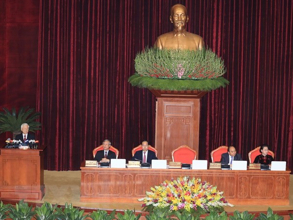 Inicia séptimo pleno del Comité Central del Partido Comunista de Vietnam ảnh 1